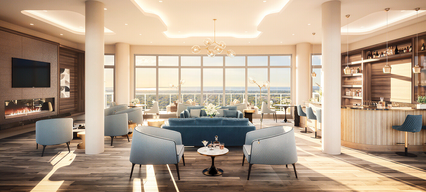 Altura's Rooftop Social Room